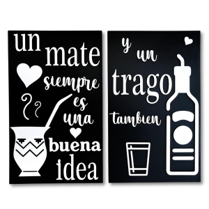 Cartel un mate siempre es una buena idea