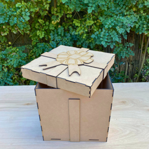 Caja con moño