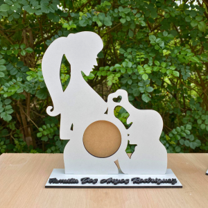 Cuadritos para foto de ecografía