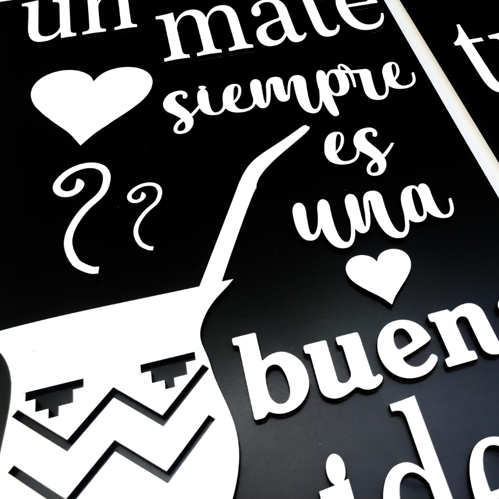 Cartel un mate siempre es una buena idea - Imagen 2