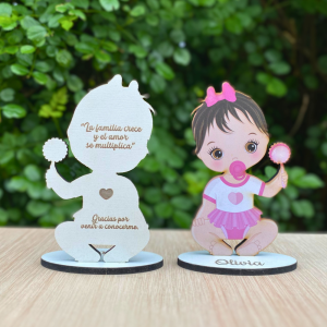 Souvenirs doble con base