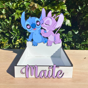 Cajón con personaje y nombre