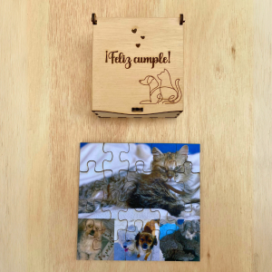 Puzzle de rectangular con foto