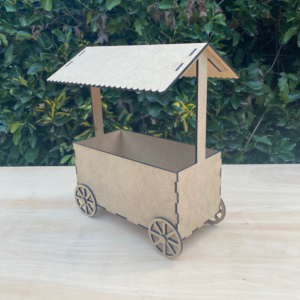 Carrito para mesa de dulces