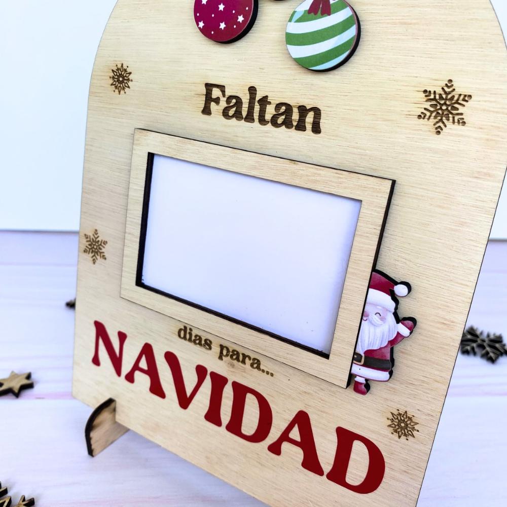 Pizarra para cuenta regresiva Navidad - Imagen 2