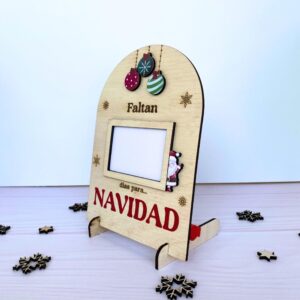 Pizarra para cuenta regresiva Navidad